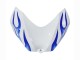 2006-2007 Suzuki GSXR 600 / GSXR 750 Motorcycle Fairings - White Blue Flame Australia