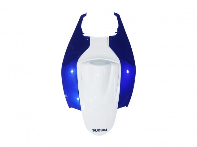 2006-2007 Suzuki GSXR 600 / GSXR 750 Motorcycle Fairings - White Blue Flame Australia