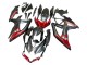 2008-2010 Suzuki GSXR 600 / GSXR 750 Motorcycle Fairings - Matte Black Red Australia