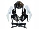 2008-2010 Suzuki GSXR 600 / GSXR 750 Motorcycle Fairing - White Black Australia