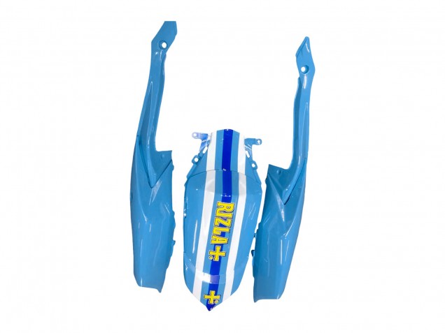 2008-2010 Suzuki GSXR 600 / GSXR 750 Motorcycle Fairings - Blue Yellow Rizla Australia