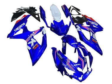 Affordable 2008-2010 Suzuki GSXR 600 / GSXR 750 Motorcycle Fairings - White Blue Pink Ecstar Motul Australia