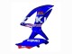 2008-2010 Suzuki GSXR 600 / GSXR 750 Motorcycle Fairings - White Blue Pink Ecstar Motul Australia
