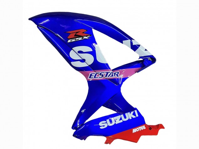 2008-2010 Suzuki GSXR 600 / GSXR 750 Motorcycle Fairings - White Blue Pink Ecstar Motul Australia