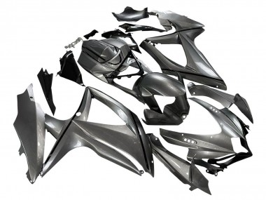 Affordable 2008-2010 Suzuki GSXR 600 / GSXR 750 Motorcycle Fairings - Matte Grey Black Australia