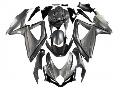 Affordable 2008-2010 Suzuki GSXR 600 / GSXR 750 Motorcycle Fairings - Matte Grey Black Australia
