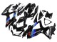 2008-2010 Suzuki GSXR 600 / GSXR 750 Motorcycle Fairings - Glossy Black Blue Australia