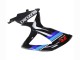 2008-2010 Suzuki GSXR 600 / GSXR 750 Motorcycle Fairings - Glossy Black Blue Australia