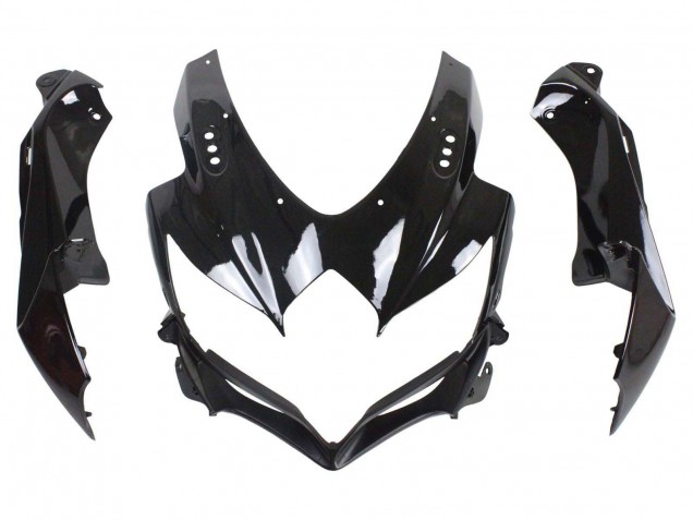 2008-2010 Suzuki GSXR 600 / GSXR 750 Motorcycle Fairings - Glossy Black Blue Australia
