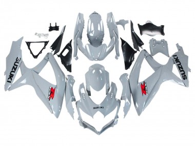 Affordable 2008-2010 Suzuki GSXR 600 / GSXR 750 Motorcycle Fairings - Glossy Grey Australia