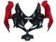 2008-2010 Suzuki GSXR 600 / GSXR 750 Motorcycle Fairings - Red Glossy Black Australia