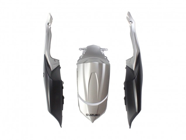 2008-2010 Suzuki GSXR 600 / GSXR 750 Motorcycle Fairings - Silver Matte Black Australia