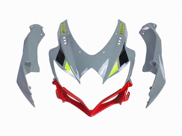 2008-2010 Suzuki GSXR 600 / GSXR 750 Motorcycle Fairings - Grey Yellow Red Australia