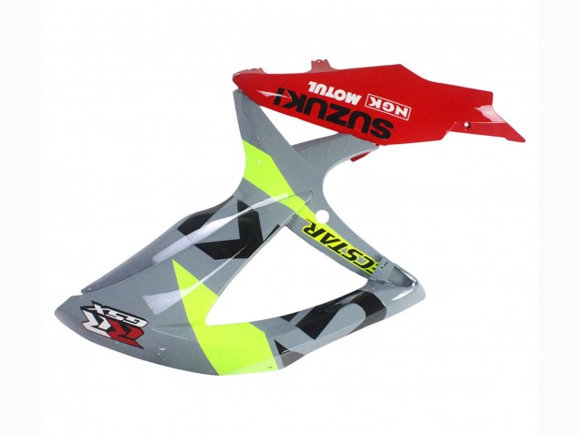 2008-2010 Suzuki GSXR 600 / GSXR 750 Motorcycle Fairings - Grey Yellow Red Australia