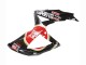 2008-2010 Suzuki GSXR 600 / GSXR 750 Motorcycle Fairings - Glossy Black Red White Motul Lucky Strike Australia
