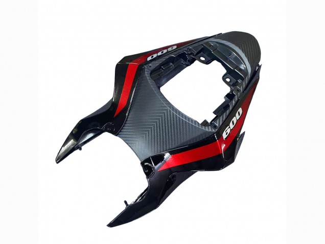 2011-2024 Suzuki GSXR 600 / GSXR 750 Motorcycle Fairings - Glossy Black Forged Carbon Fiber Silver Red Australia
