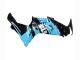 2011-2024 Suzuki GSXR 600 / GSXR 750 Motorcycle Fairings - Glossy Black Light Blue Australia