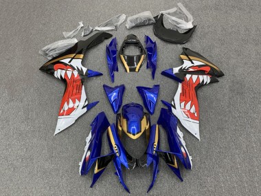 Affordable 2011-2024 Suzuki GSXR 600 / GSXR 750 Motorcycle Fairings - Blue Gold Red Black Australia