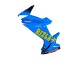 2011-2024 Suzuki GSXR 600 / GSXR 750 Motorcycle Fairings - Blue Gold Red Black Rizla Australia