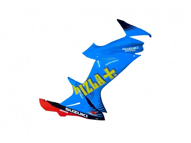 2011-2024 Suzuki GSXR 600 / GSXR 750 Motorcycle Fairings - Blue Gold Red Black Rizla Australia