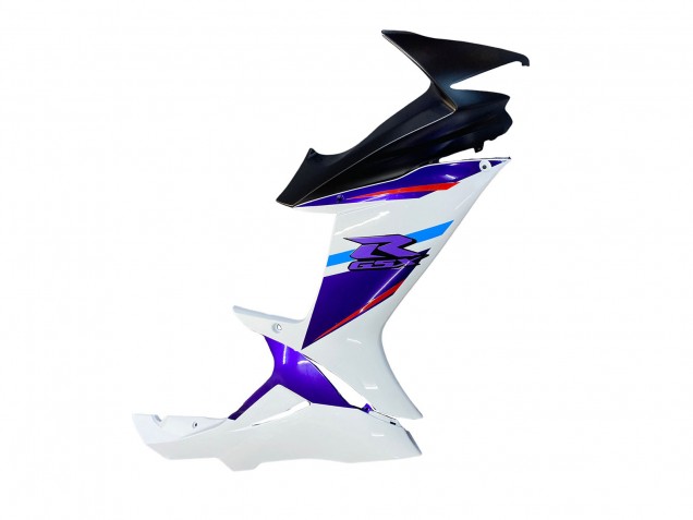 2011-2024 Suzuki GSXR 600 / GSXR 750 Motorcycle Fairings - Blue Purple White Australia