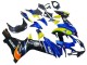 2011-2024 Suzuki GSXR 600 / GSXR 750 Motorcycle Fairings - Blue Yellow Australia