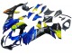 2011-2024 Suzuki GSXR 600 / GSXR 750 Motorcycle Fairings - Blue Yellow Australia
