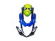 2011-2024 Suzuki GSXR 600 / GSXR 750 Motorcycle Fairings - Blue Yellow Australia
