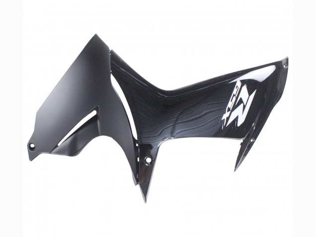 2011-2024 Suzuki GSXR 600 / GSXR 750 Motorcycle Fairings - Glossy Black Matte Black White Decal Australia
