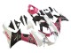 2011-2024 Suzuki GSXR 600 / GSXR 750 Motorcycle Fairings - White Pink Black Corona Australia