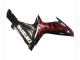 2011-2024 Suzuki GSXR 600 / GSXR 750 Motorcycle Fairings - Glossy Black Red Flame Australia