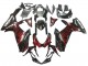 2011-2024 Suzuki GSXR 600 / GSXR 750 Motorcycle Fairings - Glossy Black Red Flame Australia