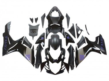 Affordable 2011-2024 Suzuki GSXR 600 / GSXR 750 Motorcycle Fairings - Matte Black Grey Purple Australia