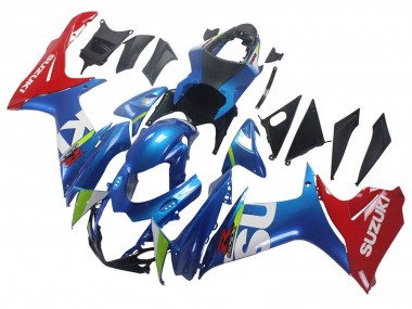 Affordable 2011-2024 Suzuki GSXR 600 / GSXR 750 Motorcycle Fairings - Blue Red Australia