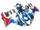 2011-2024 Suzuki GSXR 600 / GSXR 750 Motorcycle Fairings - Blue Red Australia