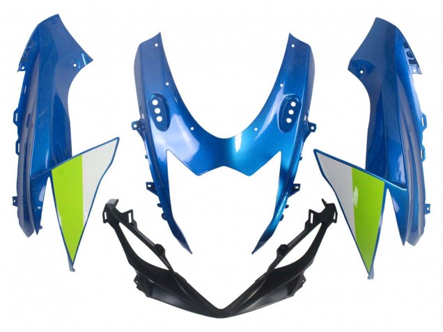 2011-2024 Suzuki GSXR 600 / GSXR 750 Motorcycle Fairings - Blue Red Australia