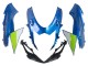 2011-2024 Suzuki GSXR 600 / GSXR 750 Motorcycle Fairings - Blue Red Australia