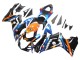2011-2024 Suzuki GSXR 600 / GSXR 750 Motorcycle Fairings - Light Blue Orange Black White Shark 46 Australia