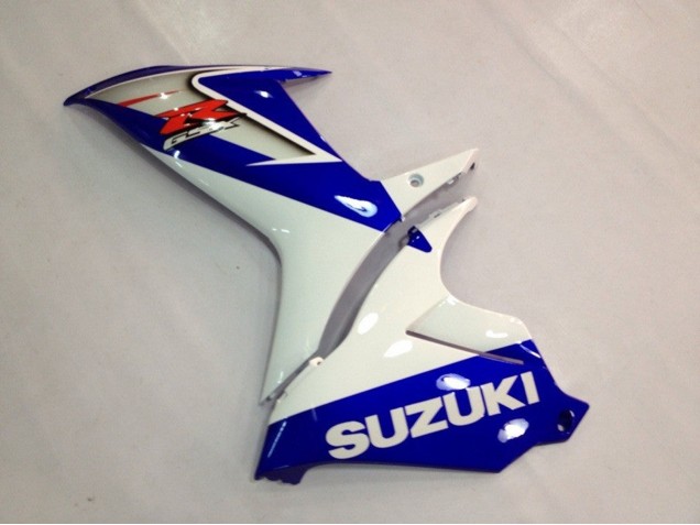 2011-2024 Suzuki GSXR 600 / GSXR 750 Motorcycle Fairings - Blue White Australia