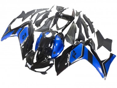 Affordable 2015-2018 Yamaha YZF R3/R25 Motorcycle Fairing - Blue Glossy Black Australia