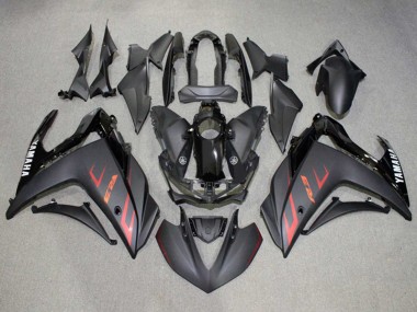 Affordable 2015-2018 Yamaha YZF R3/R25 Motorcycle Fairings - Glossy Black Matte Black Red Australia
