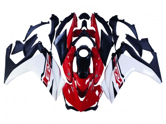2015-2018 Yamaha YZF R3/R25 Motorcycle Fairings - White Red Matte Black Australia