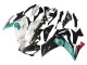 2015-2018 Yamaha YZF R3/R25 Motorcycle Fairings - White Green Glossy Black Australia