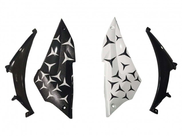 2015-2018 Yamaha YZF R3/R25 Motorcycle Fairings - White Green Glossy Black Australia