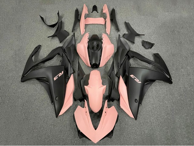 2015-2018 Yamaha YZF R3/R25 Motorcycle Fairings - Pink Matte Black Australia