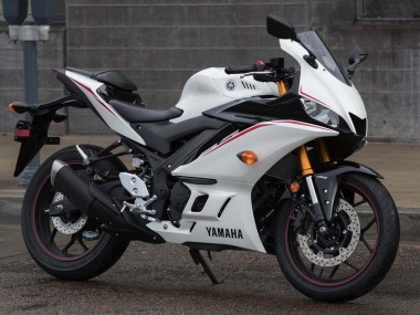 Affordable 2015-2018 Yamaha YZF R3/R25 Motorcycle Fairings - White Red Australia