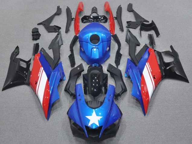2015-2018 Yamaha YZF R3/R25 Motorcycle Fairings - Blue White Red Black Australia