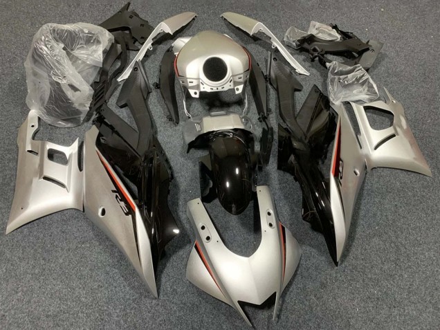 2015-2018 Yamaha YZF R3/R25 Motorcycle Fairings - Silver Red Black Australia