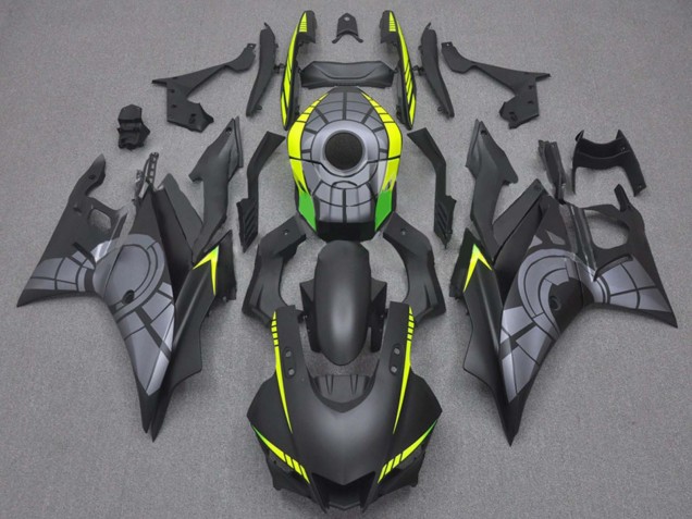 2019-2021 Yamaha YZF R3/R25 Motorcycle Fairings - Yellow Grey Matte Black Australia