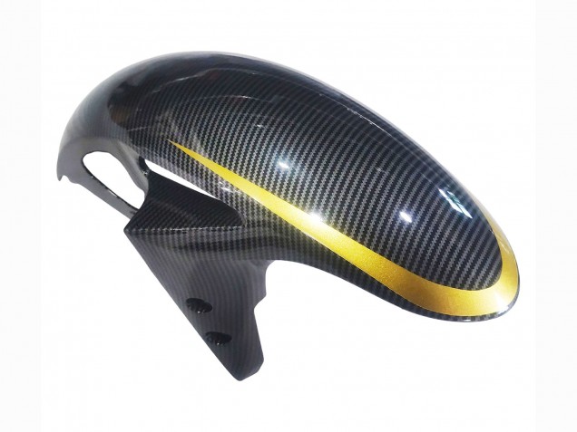 2019-2021 Yamaha YZF R3/R25 Motorcycle Fairings - Gold Black Carbon Fiber Australia